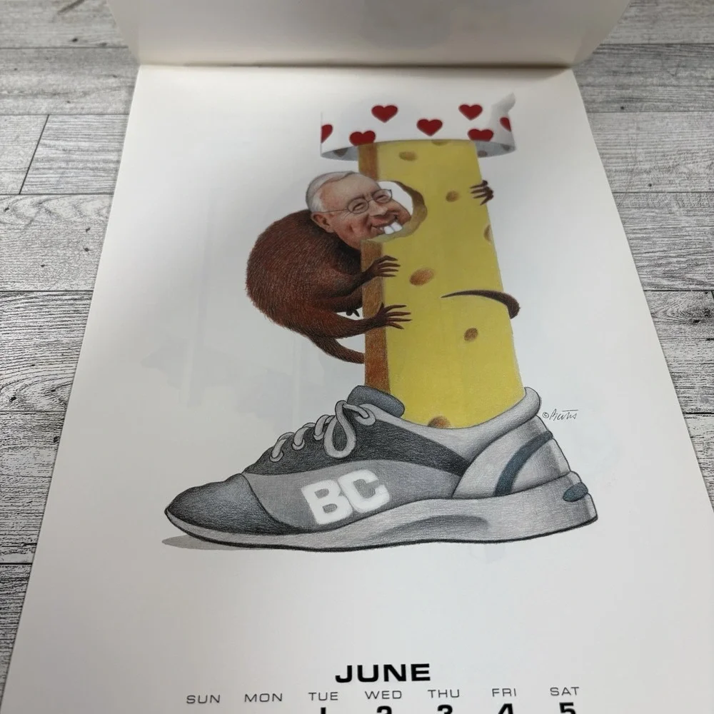 Rare Bill Bates Politically Incorrect Calendar 1999 Signed